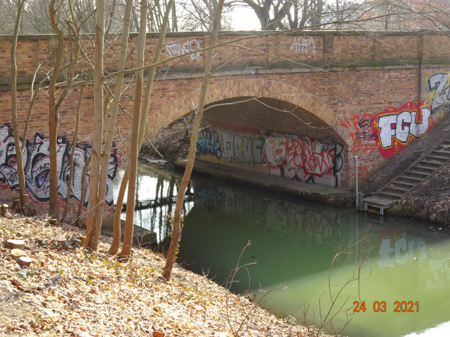 Hoppendorfer Straßenbrücke / Wuhle