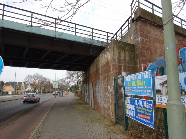 EÜ BAR im Südostabschnitt / Oberspreestrasse
