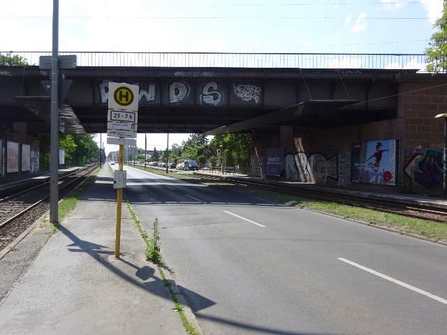 EÜ Strecke Berliner Außenring ( BAR ) / Dörpfeldstraße