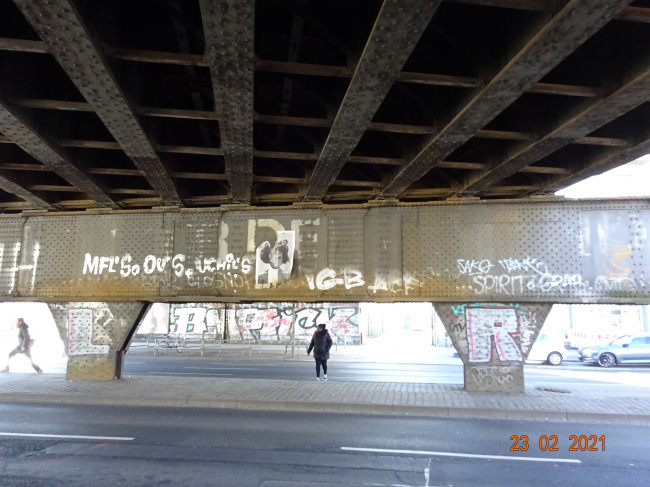 EÜ Berliner Ringbahn nah und fern /Frankfurter Allee