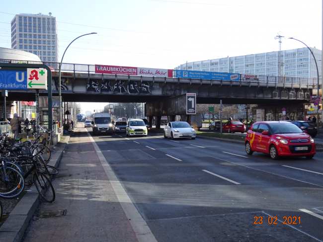 EÜ Berliner Ringbahn nah und fern /Frankfurter Allee