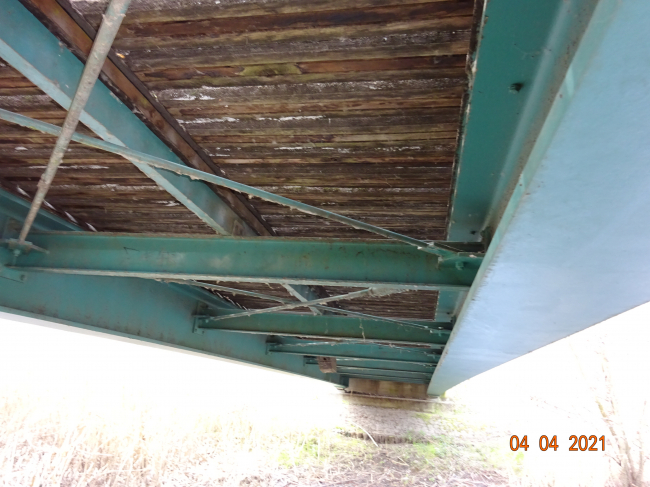 Fußgängerbrücke zum Kienberg / Wuhle