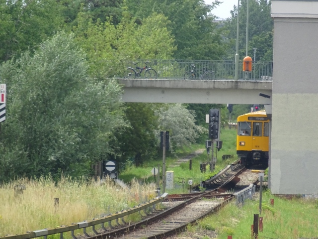 Louis Lewin Straßenbrücke / U - Bahnanlagen der Strecke Alexander Platz - Hönow