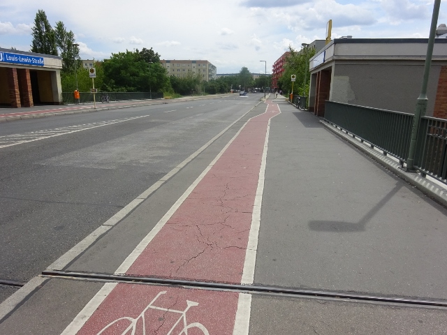 Louis Lewin Straßenbrücke / U - Bahnanlagen der Strecke Alexander Platz - Hönow