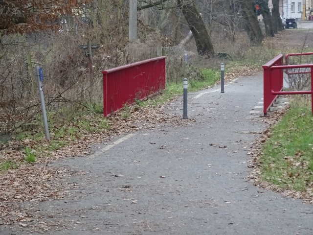 Rad- und Fußwegbrücke ehem.Dorfstrassenbrücke Berliner Str. / Erpe