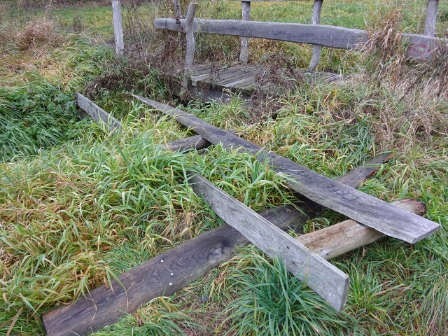 Fußgängerbrücke / Wernergraben