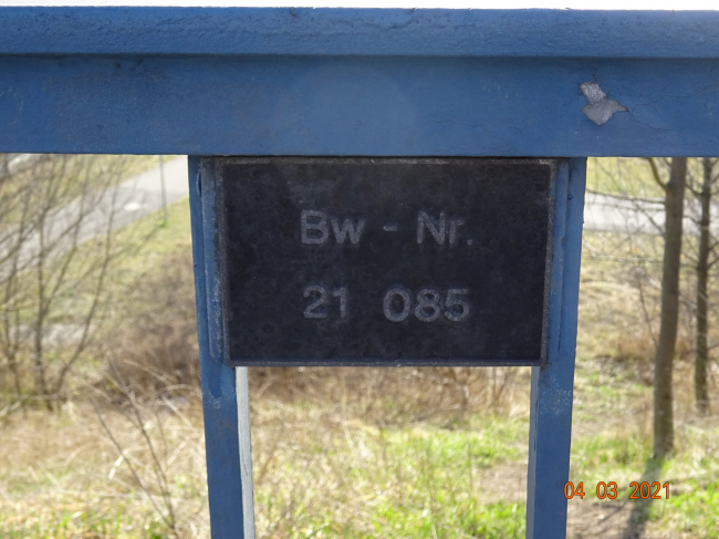 Bitterfelderstraßenbrücke / B 158 Märkische Allee und EU Strecke Berlin - Werneuchen