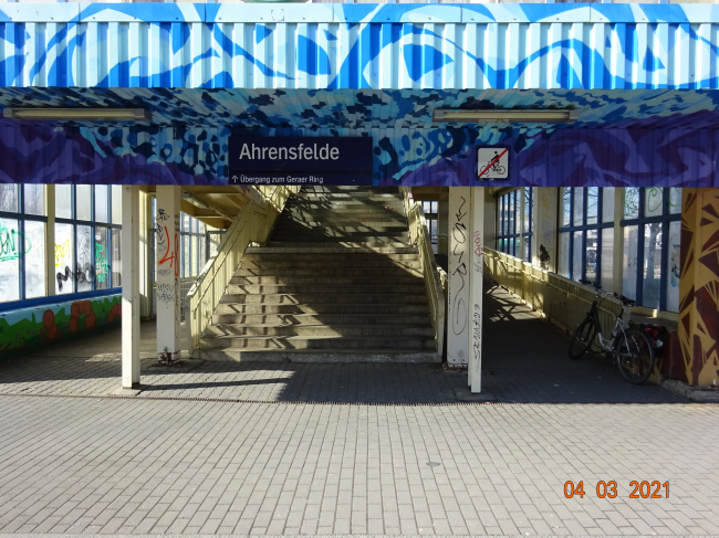 Zugangsbrücke Bf. Ahrensfelde