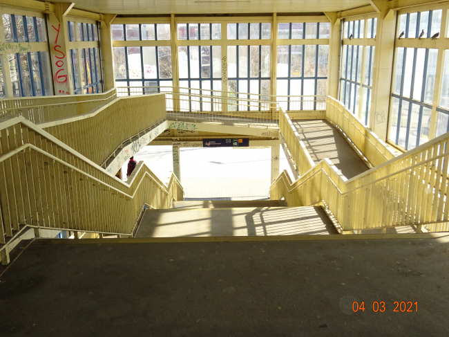 Zugangsbrücke Bf. Ahrensfelde