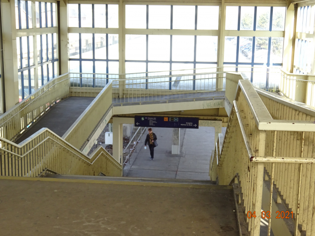 Zugangsbrücke Bf. Ahrensfelde