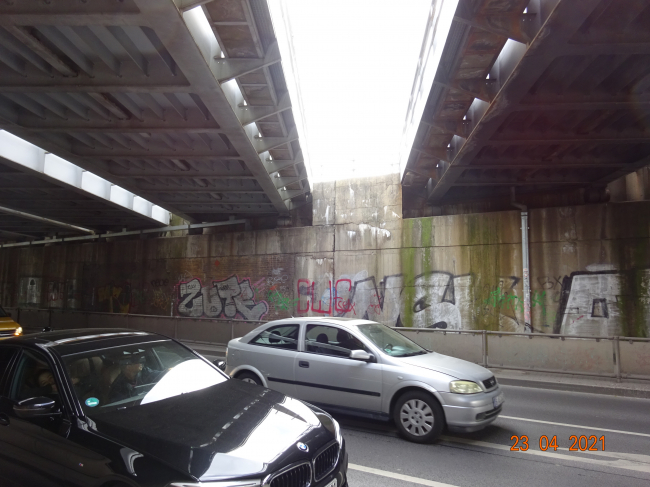 EÜ Strecke Berlin - Strausberg - Kostrzyn / Marzahner Chaussee