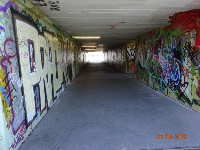 Rad- und Gehwegunterführung Landsberger Allee