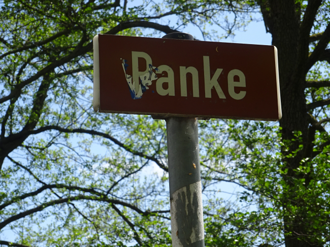 Rad- und Fußwegbrücke an der Schönerlider Straße / Panke