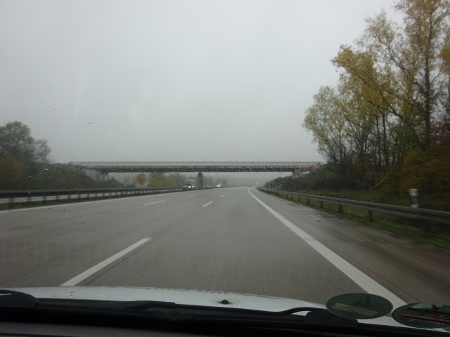 Straßenbrücke Schwarzer Weg / A 10 Autobahn Berliner Ring im Ostabschnitt