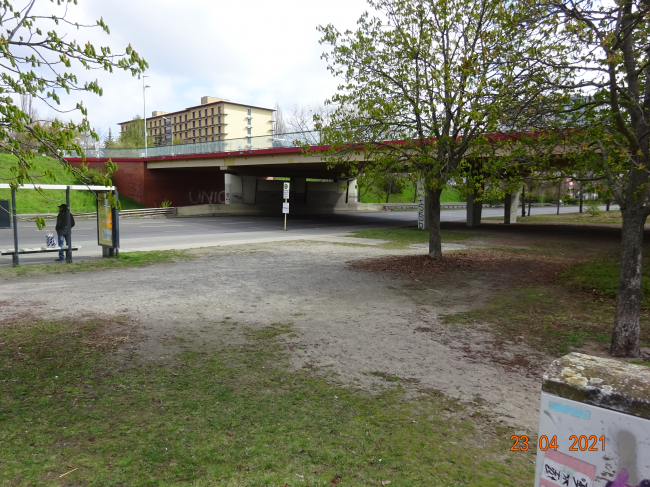 Gensinger Straßenbrücke / B 1 und 5 Bundesstraße Alt Friedrichsfelde