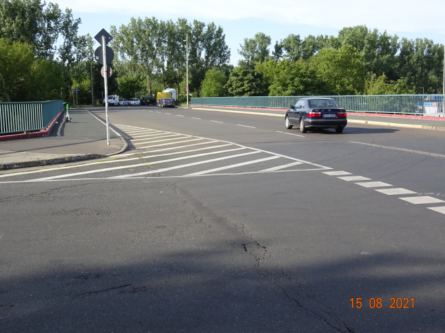 Gensinger Straßenbrücke / B 1 und 5 Bundesstraße Alt Friedrichsfelde