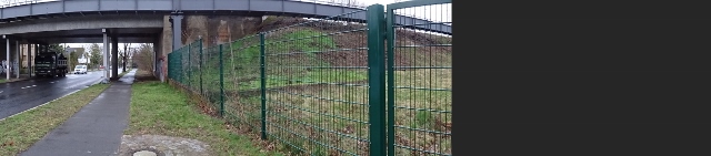 EÜ BAR / Straße Am Falkenberg, im Bildhintergrund