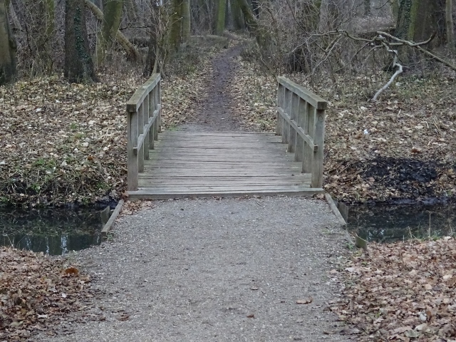 Fußwegbrücke / Erpe