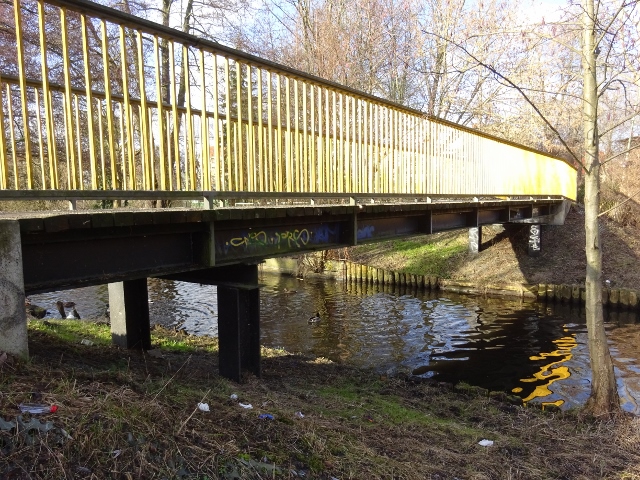 Grünfließer Gangwegbrücke / Erpe