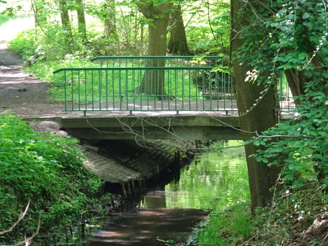 10.Pankebrücke im Bucher Schloßpark