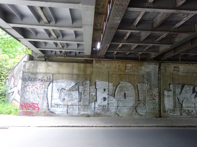 EÜ Strecke Berlin - Bernau - Stralsund etc./ Straße Pöllnitzweg