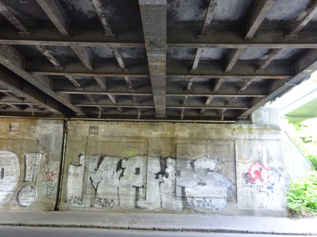 EÜ Strecke Berlin - Bernau - Stralsund etc./ Straße Pöllnitzweg