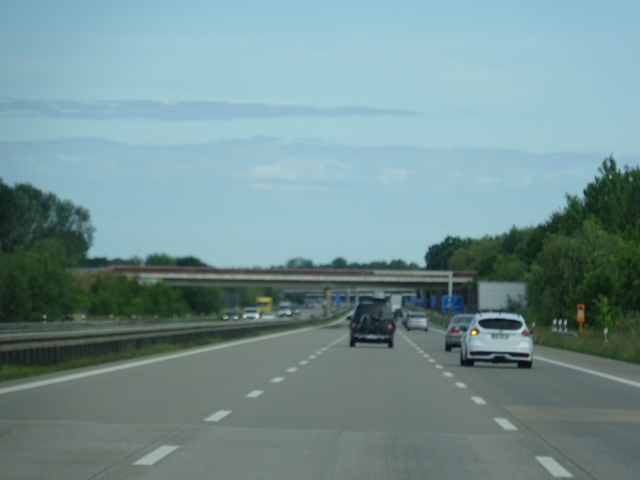 Mehrower Landwegbrücke / A 10 Autobahn Berliner Ring