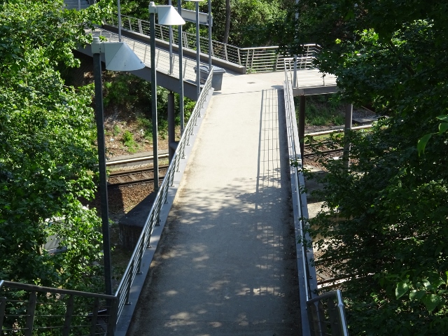 Zu- und Übergangsbrücke Bf. Pichelsberg NW / EU Strecke Berlin - Spandau