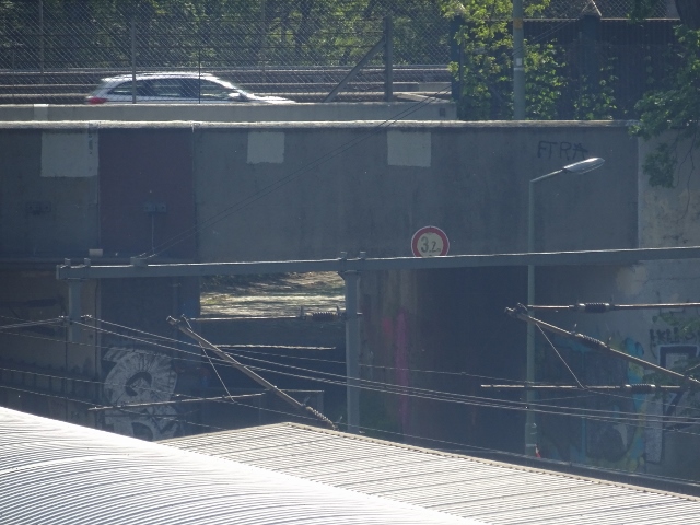 Messedammbrücke / EU Stadtbahn Ost West Verkehr u. Cordesstraße