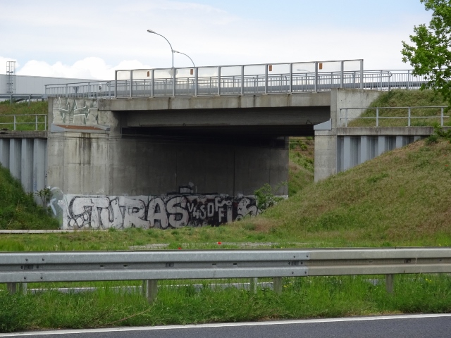Hans Grade Allee Brücke / EU BAR im Südabschnitt