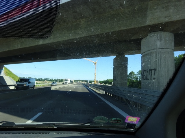 A 114 Autobahnbrücke / A 10 AutobahnBerliner Ring im NO Abschnitt Neubau