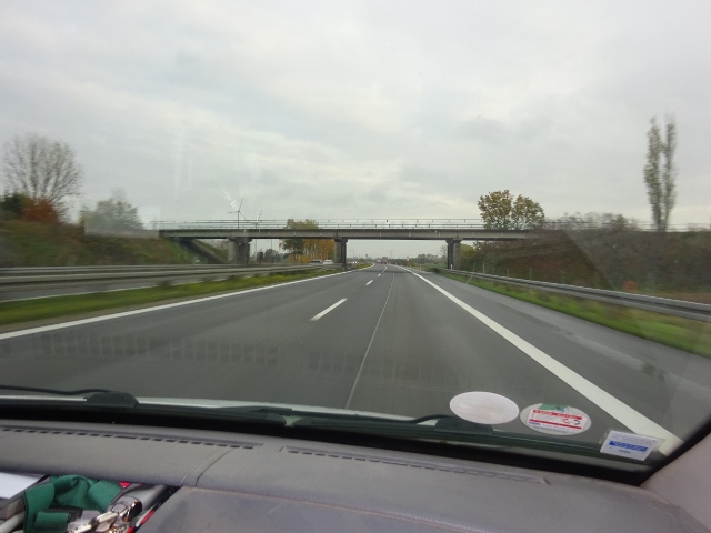 Straßenbrücke nordwestlich Werder / A 24 Berlin - Hamburg