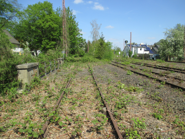 Auf der Brücke, Blick nach Osten