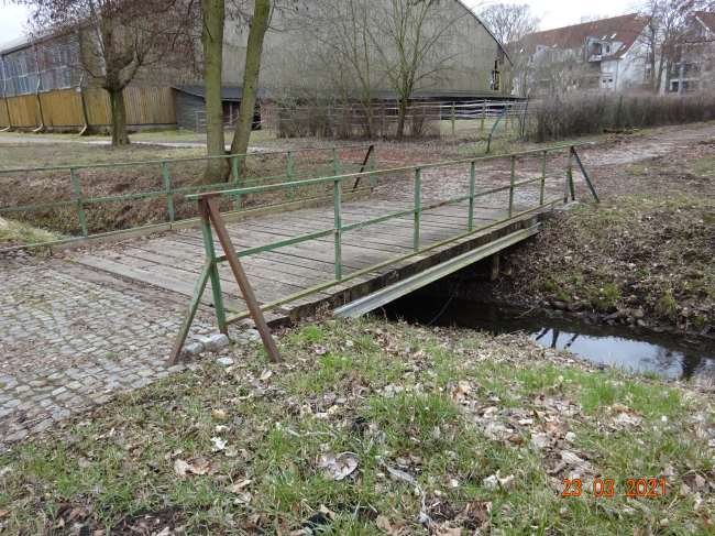 Brücke verlängerte Straße Am Sportplatz / Zoche