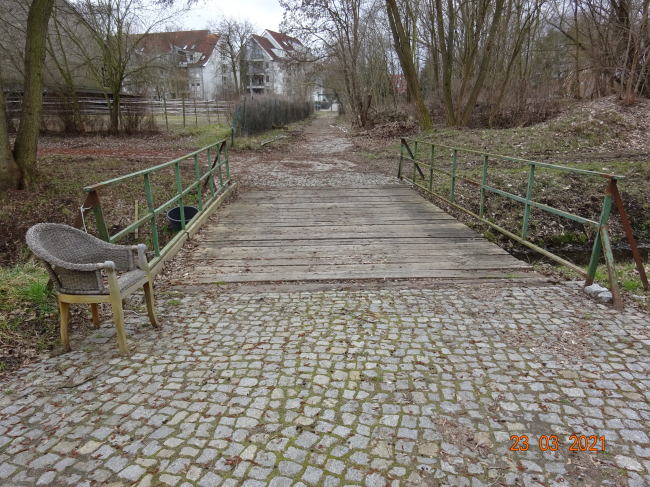 Brücke verlängerte Straße Am Sportplatz / Zoche