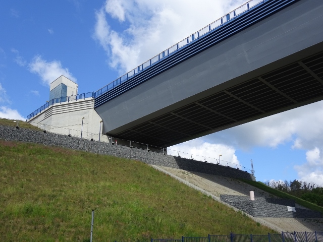 Neues Schiffshebewerk / Oder Havel Kanal, Unteransicht