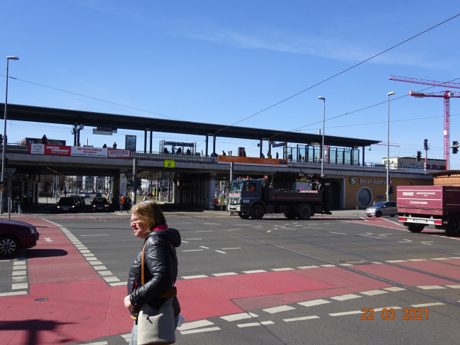 EÜ Berlin - Königswusterhausen u. Schönefeld, Nah- und Fernverkehr / Rudower Chaussee