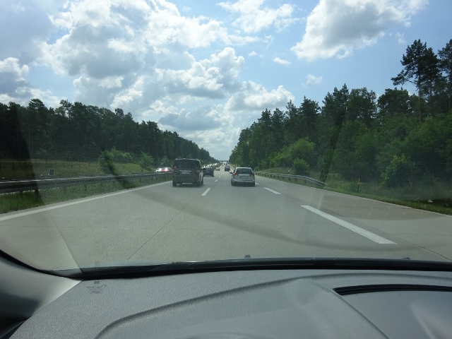 Waldwegbrücke / A 11 Autobahn Berlin - Stettin