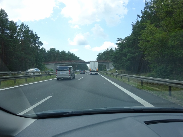 Waldwegstraßenbrücke / A 11 Autobahn Berlin - Stettin