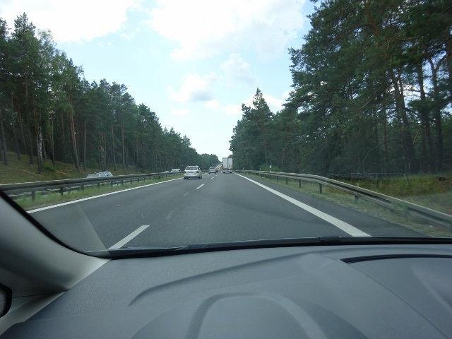 Waldwegstraßenbrücke / A 11 Autobahn Berlin - Stettin