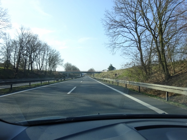Waldwegbrücke / A 2 Autobahn Berlin - Hannover