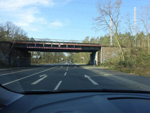 EÜ Strecke BAR im SW - Abschnitt / B 1 Zeppelinstraße,