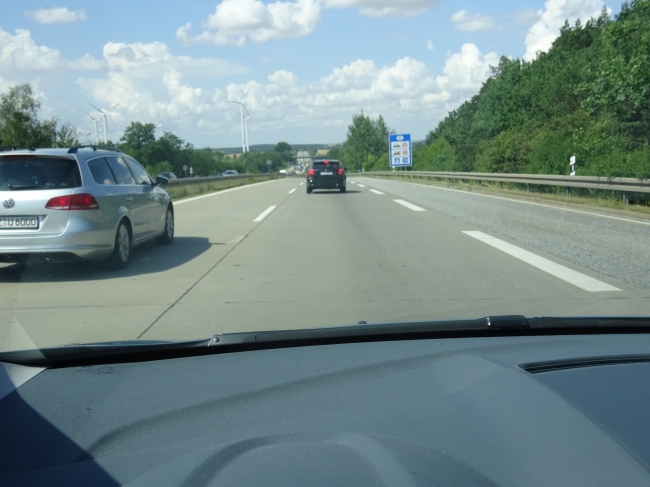 Straßebrücke An der Autobahn / A 11 Bundesautobahn Berlin - Stettin