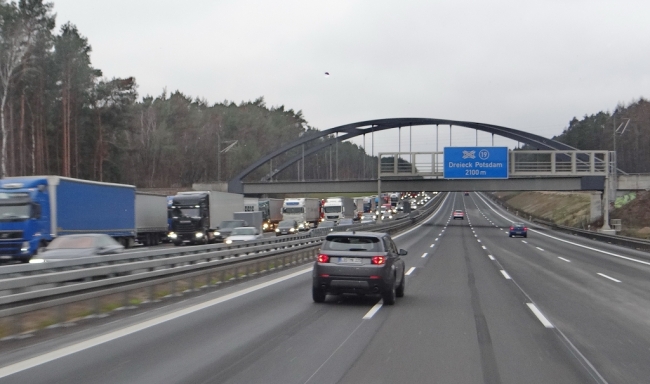 EÜ Strecke Schönefeld - Potsdam / A 10 Autobahn Berliner Ring
