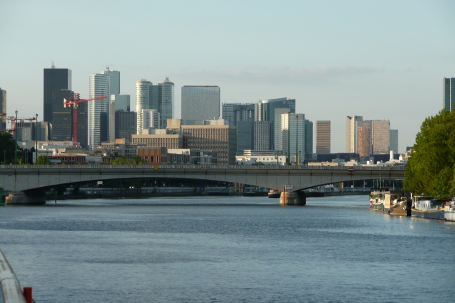 Pont de Suresnes, Bl. v. Süden