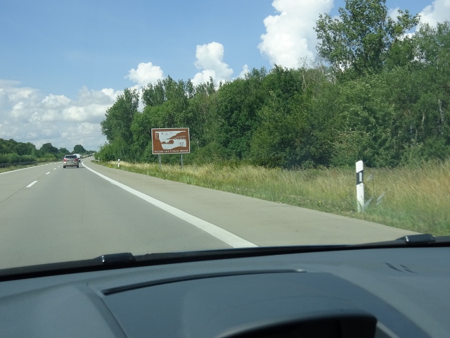 Straßenbrücke Blockshof / A 11 Autobahn Berlin - Stettin