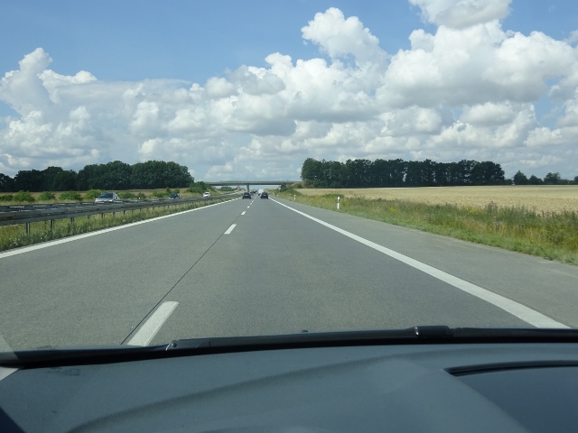 Straßenbrücke Blockshof / A 11 Autobahn Berlin - Stettin