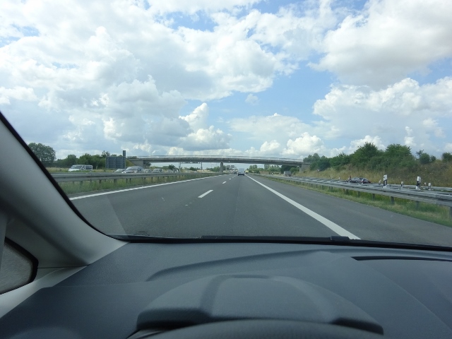 B 198 Prenzlauer Straßenbrücke / A 11 Autobahn Berlin - Stettin