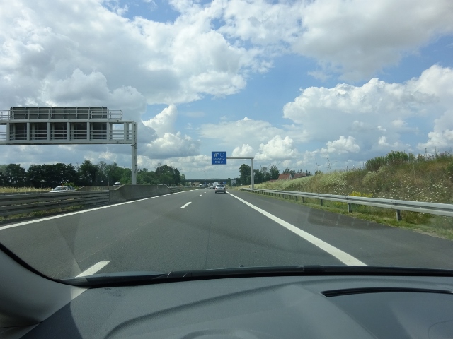Feldwegbrücke NW Gramzow / A 11 Autobahn Berlin - Stettin