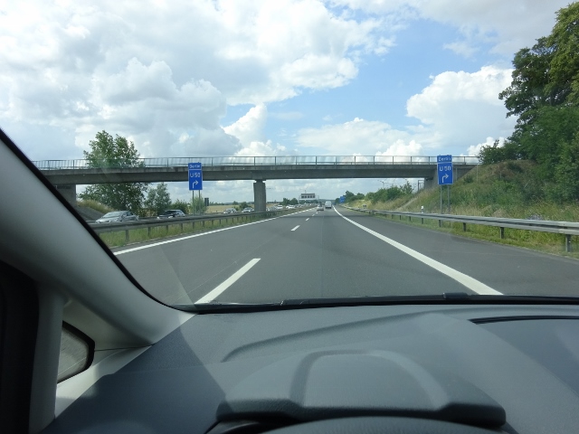Feldwegbrücke NW Gramzow / A 11 Autobahn Berlin - Stettin
